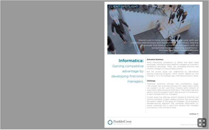 Case Study: Client Spotlight - Informatica