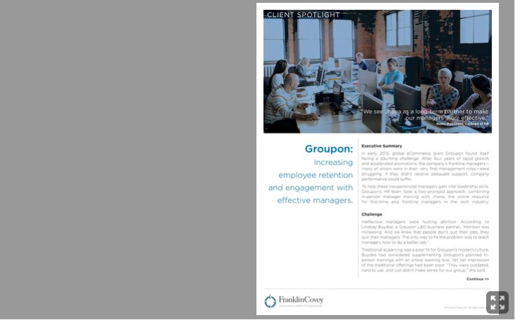 Case Study: Client Spotlight - Groupon