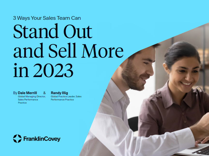Guide: 3 Ways Your Sales Team Can Stand Out And Sell More In 2023