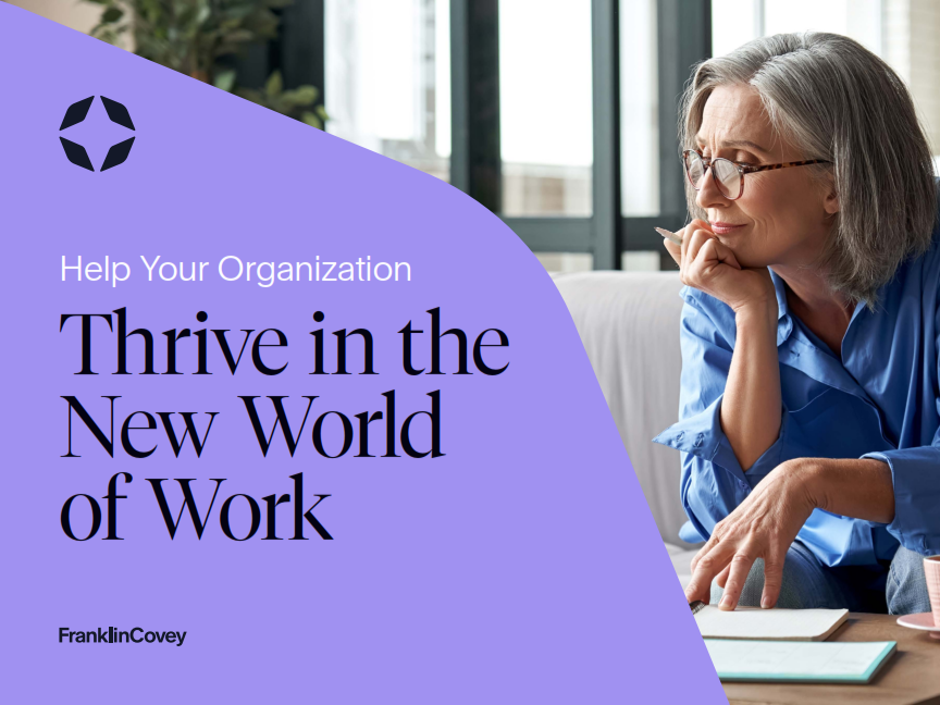 Guide: Help Your Organization Thrive in the New World of Work