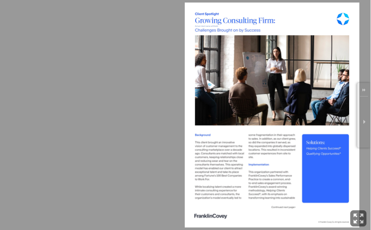 Case Study: AAP Client Spotlight: Growing Consulting Firm