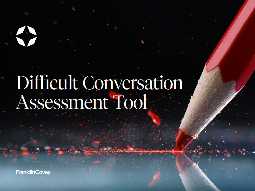 Tool: Difficult Conversations: Assessment