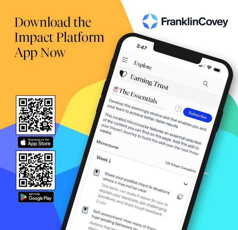 What's New On FranklinCovey's Impact Platform